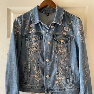 Blue Jean Jacket Embellished